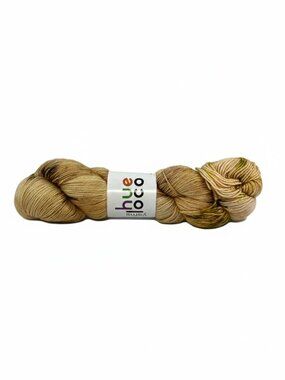 Hue Loco Yarns Spun Sock SW Merino Cash Nylon "Marigold" 400 yds 100 g Speckles